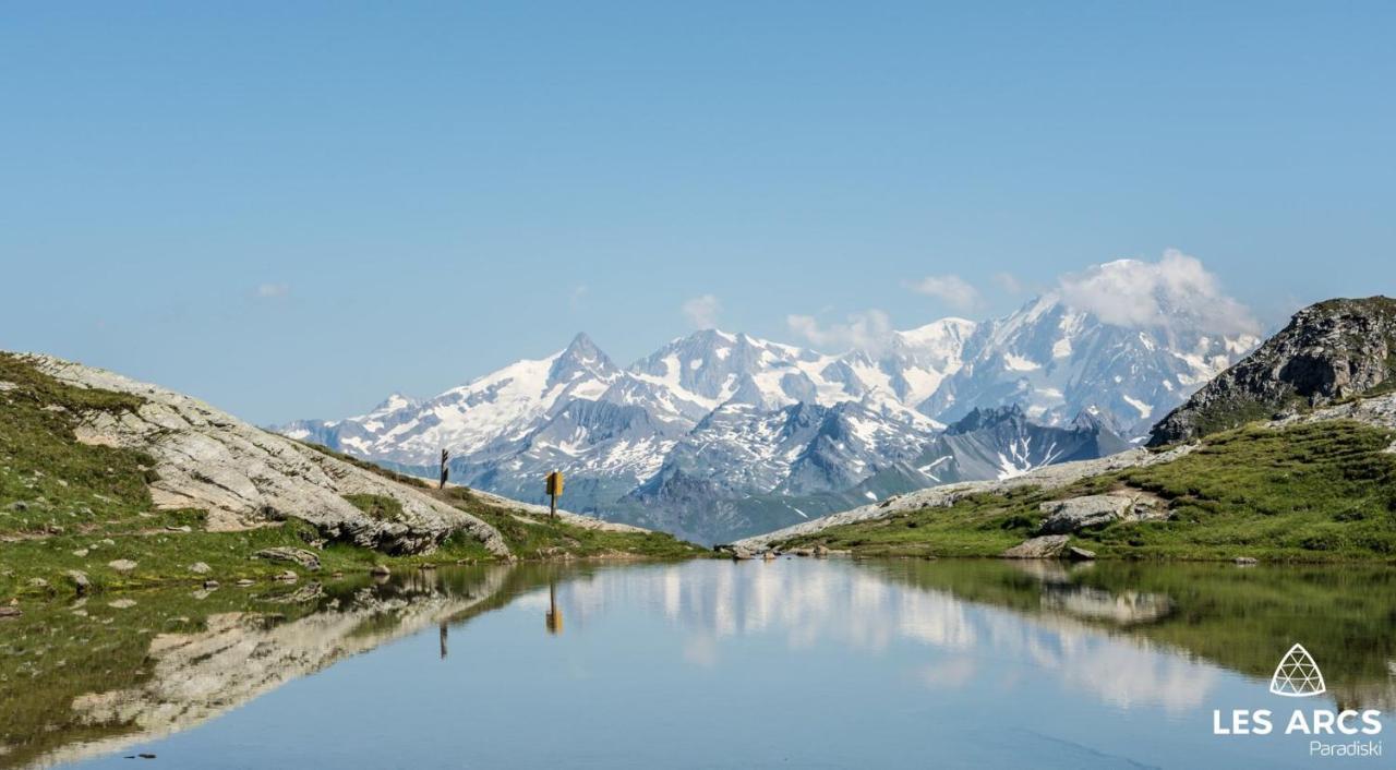 Alps Les Arcs 1950 Prince Des Cimes, Ski-In Out,Swimming Pool, Sauna, Shoes Dryer Bourg-Saint-Maurice Buitenkant foto